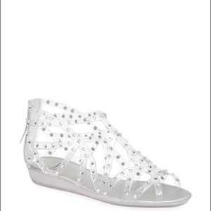 Stuart Weitzman Gladiolus Jelly Sandals